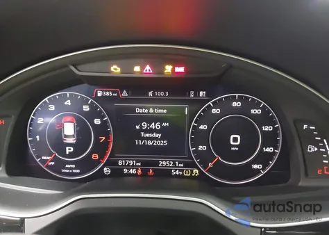 2017 Audi Q7 2.0T Premium from USA, damaged, VIN WA1LHAF79HD043850